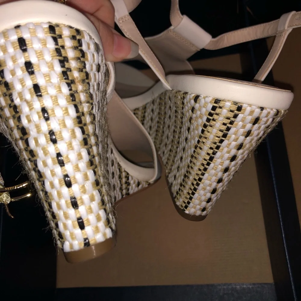 NEW Cole Haan Heels Maddie Wedge Sandals